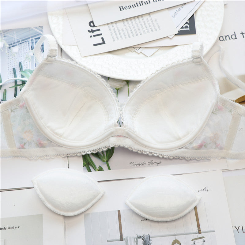 Sweetie Little Flower Bras And Panty Set