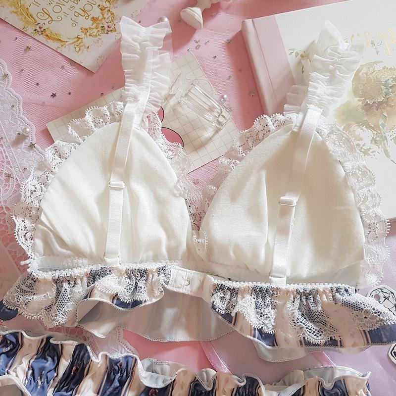Sofyee Japanese Lolita Bralette Set