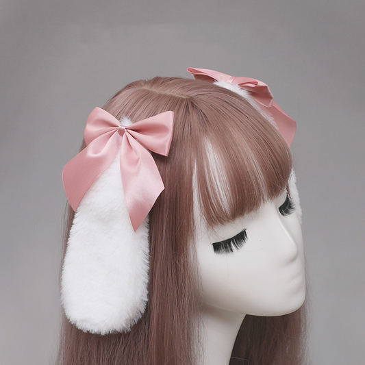 Bunny Lolita Hair Clip Set