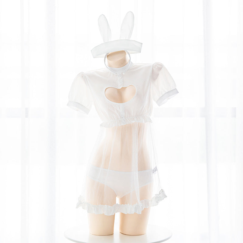 Sofyee Bunny Cat Heart Schlüsselloch-Dessous 