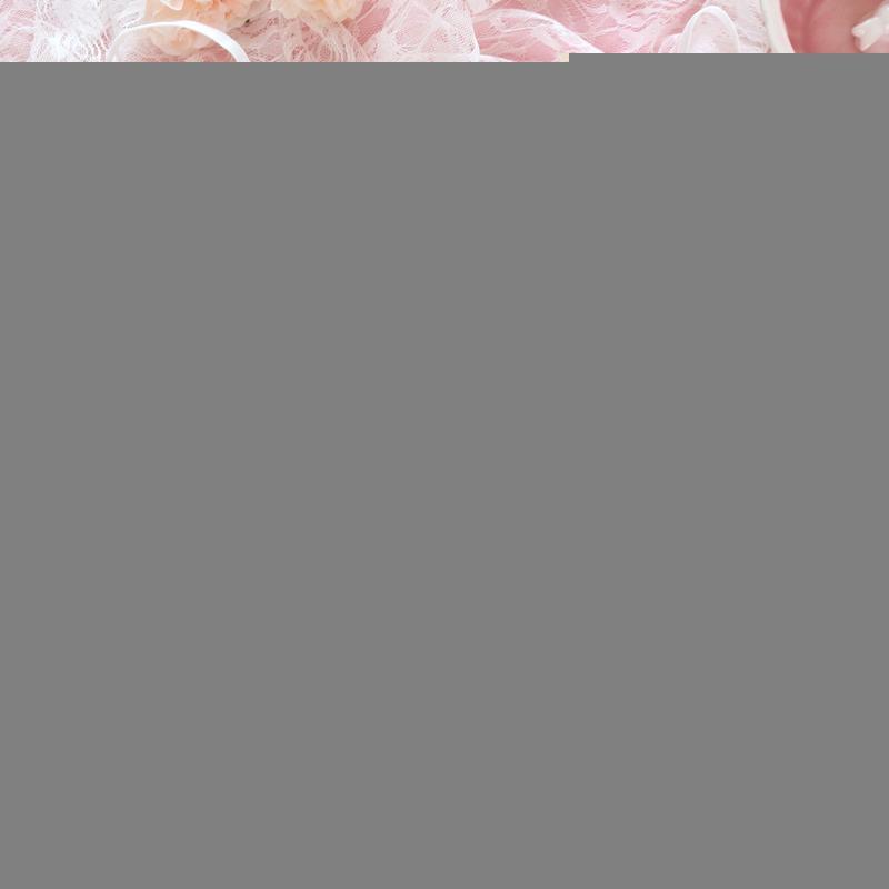 Japanese girl soft girl cat ears Lolita loli no steel ring bra set