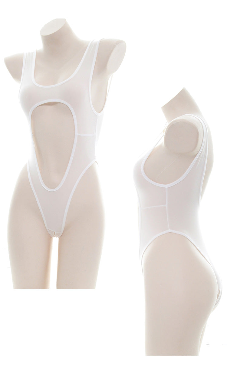 Sensual  Girl School Swimsuit