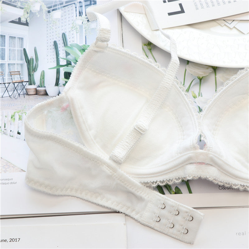 Sweetie Little Flower Bras And Panty Set