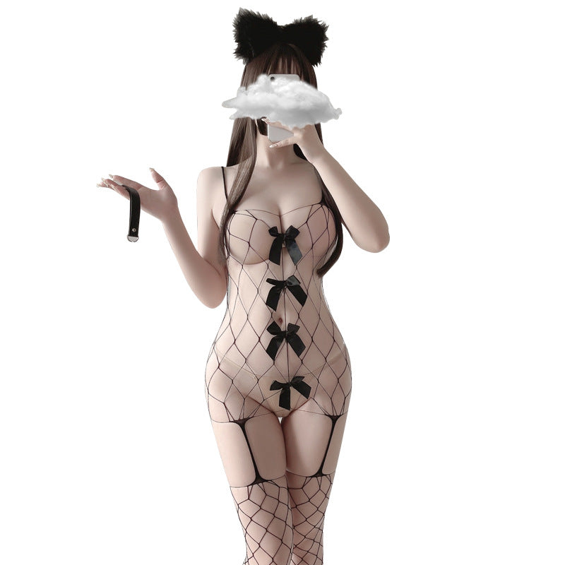 Fullbody  Seductive Bondage Fishnet Body Stocking