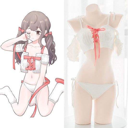 Japanischer sexy Schul-Badeanzug 