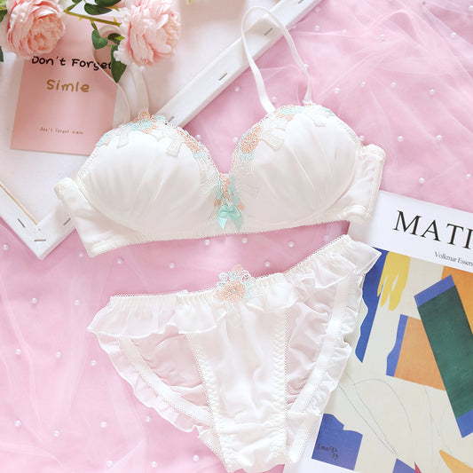Sofyee Kawaii Wirefree Bra Set