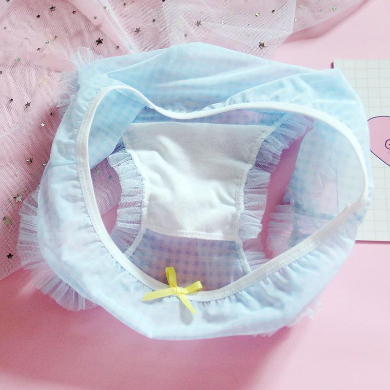 Pink Cartoon Pastel Lover Cute Sweetie Baby Bralette Set