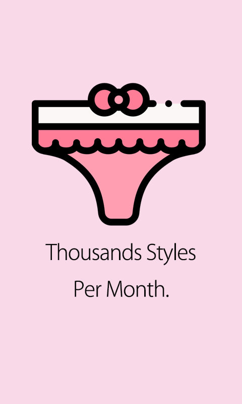 Subscribed Monthly Panty Surprise Box - 5PCS