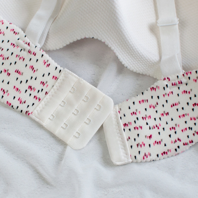 Japanese Spring Flower Comfy Cute Sweetie Wirefree T-Shirt Bra Set