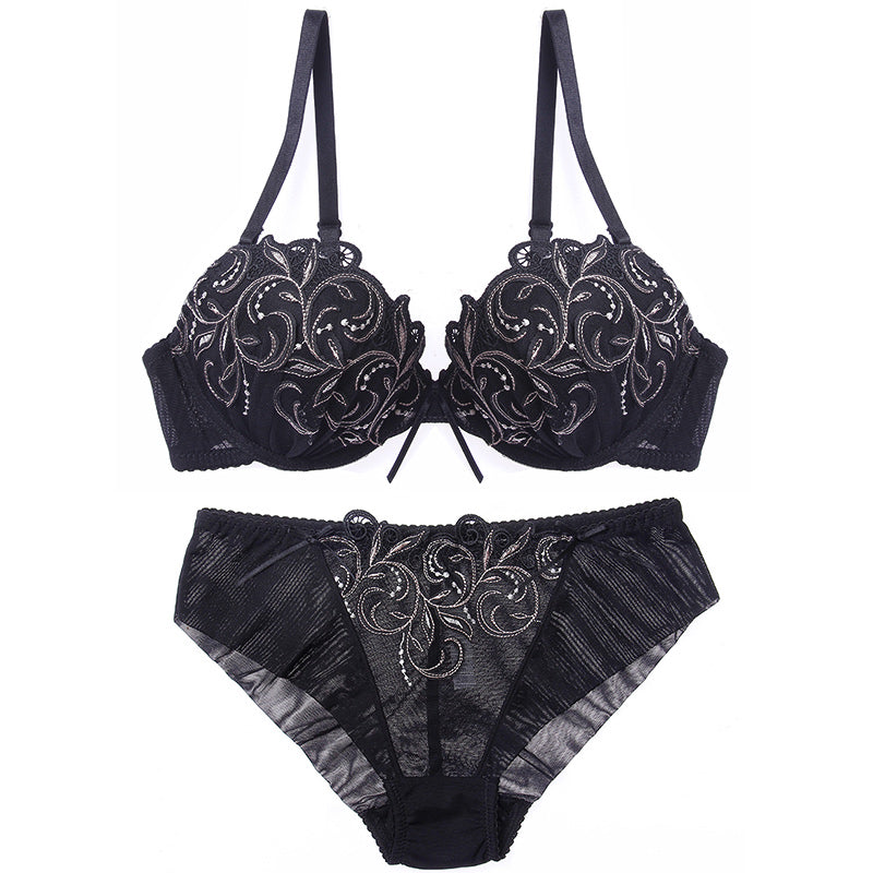 Swing Pink Angel Push Up Bra Set