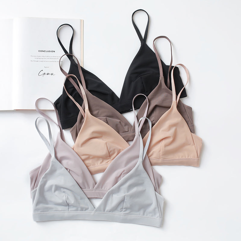 Wearing Like No Wearing Triangle Comfy Sweet Bralette
