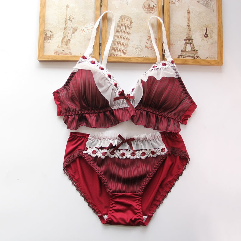 Lolita Kawaii Sweetie Cute Sweetie Bralette Set