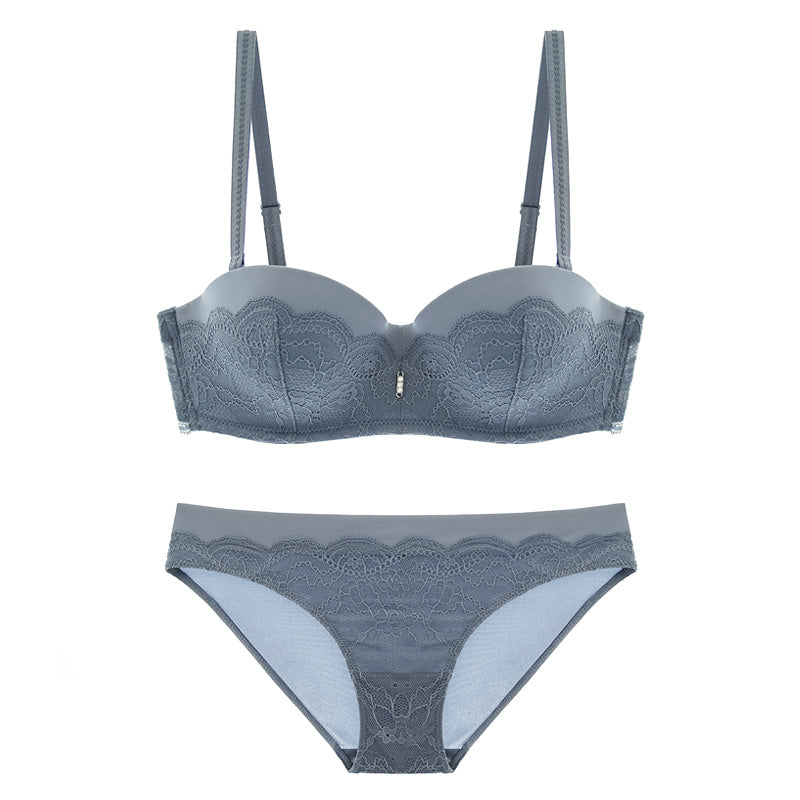 Sweetie Wirefree Comfy Cute Balconette Bra Set