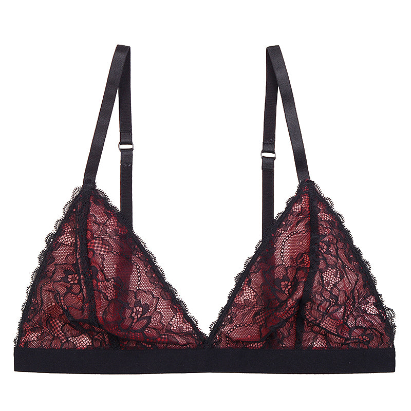 Eyelash Lace Comfy Bralette