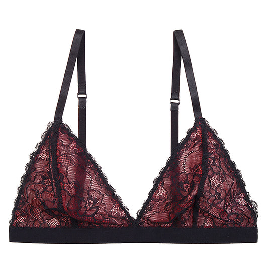 Eyelash Lace Comfy Bralette