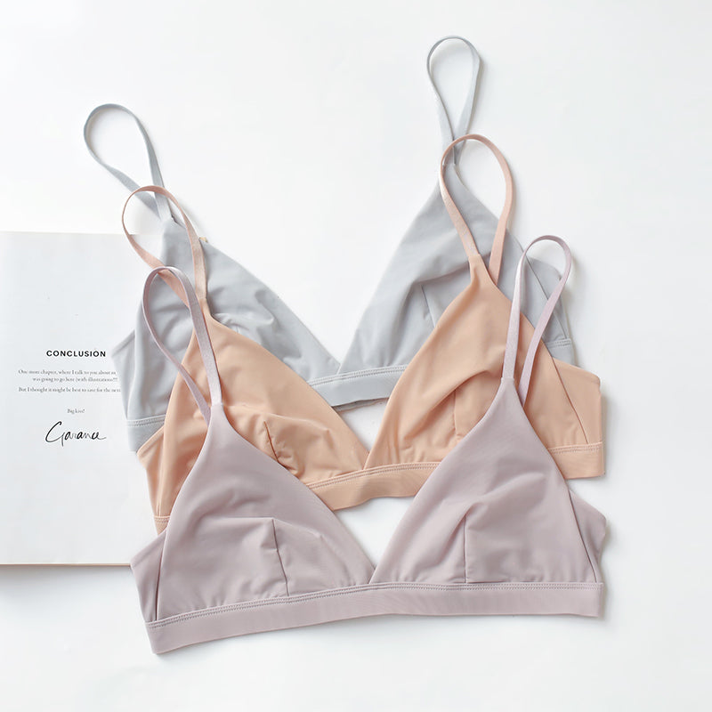 Wearing Like No Wearing Triangle Comfy Sweet Bralette