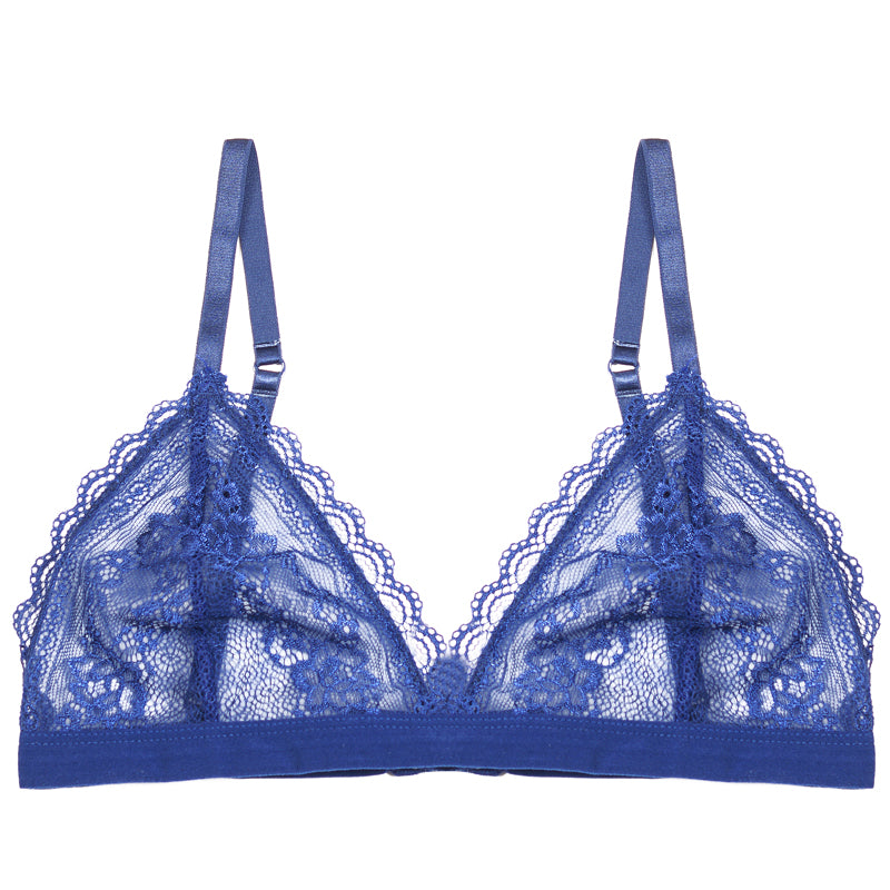 Eyelash Lace Comfy Bralette