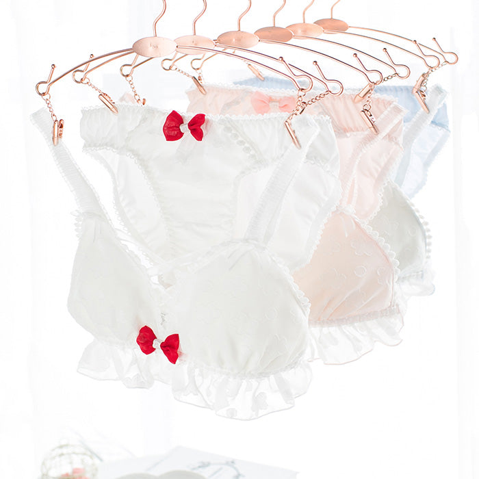 Kawaii Comfy Staring Flower Cute Sweetie Baby Bralette Set