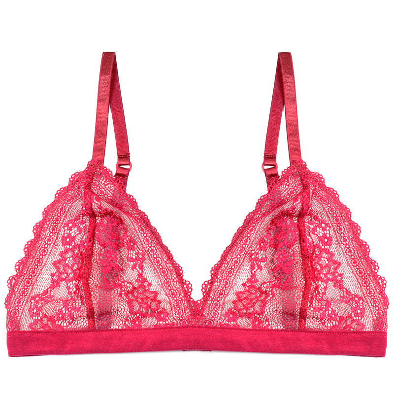 Eyelash Lace Comfy Bralette