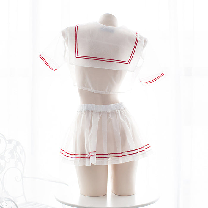 Japanese Cosplay School Girl Uniform-Bowknot
