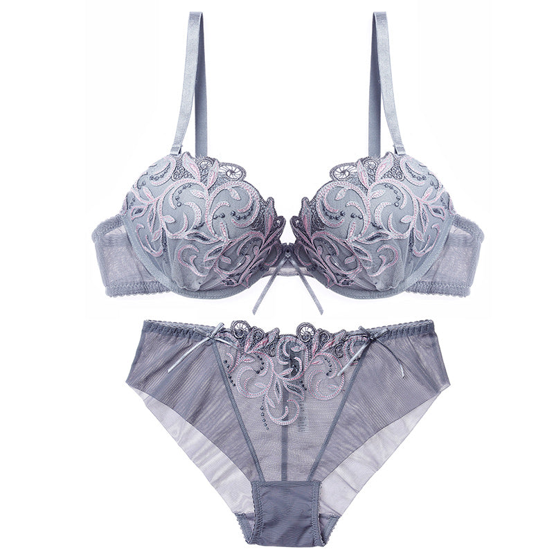 Swing Pink Angel Push Up Bra Set