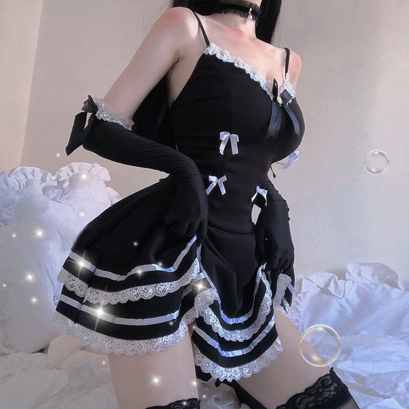 Sofyee Sexy Anime School Girl Gothic Costume
