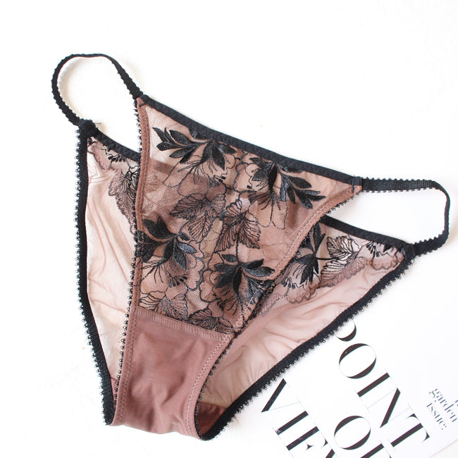 Ultra-thin Lacy Floral Bra Sets