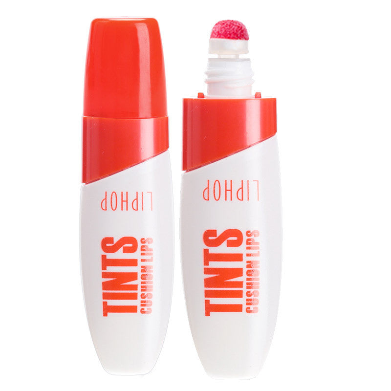 LIPHOP spongy Air Cushion Moisturizer Waterproof Liquid lipstick lip gloss tint
