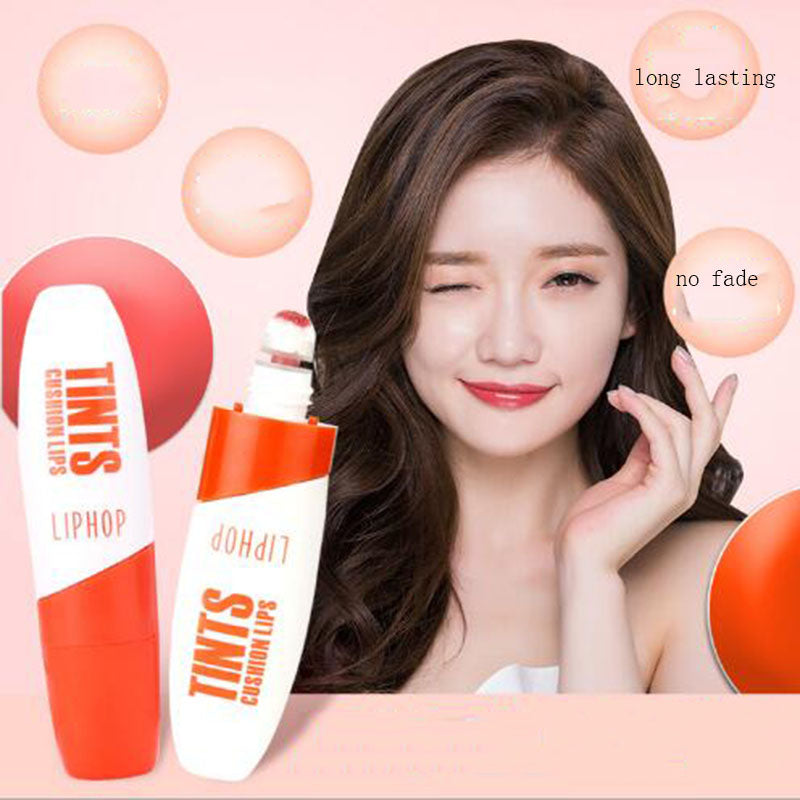 LIPHOP spongy Air Cushion Moisturizer Waterproof Liquid lipstick lip gloss tint