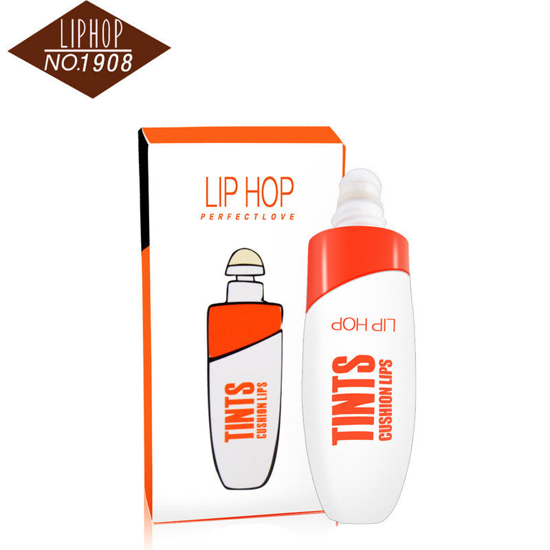 LIPHOP spongy Air Cushion Moisturizer Waterproof Liquid lipstick lip gloss tint