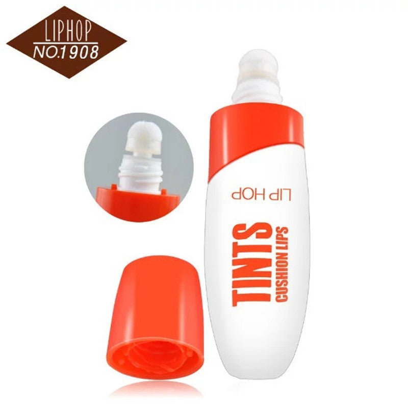 LIPHOP spongy Air Cushion Moisturizer Waterproof Liquid lipstick lip gloss tint