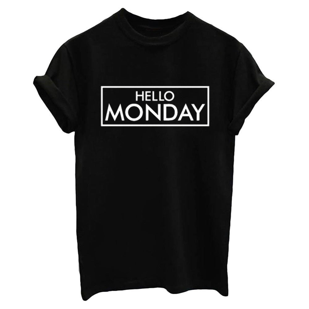 Hello Monday Casual T Shirts