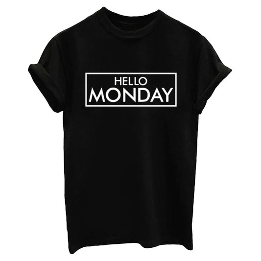 Hello Monday Casual T Shirts