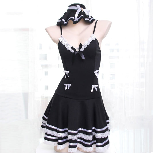 Sexy Kawaii Japanese Maid Costume Babydoll Lingerie